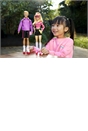 Barbie and Ken Rollerskate Set