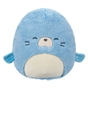 Original Squishmallows Fuzz-A-Mallows 12-Inch Harvey the Blue Walrus