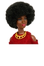 Barbie Fashionistas Doll Black Hair and Red Dress