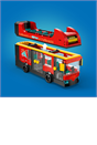 LEGO® City Red Double-Decker Sightseeing Bus Toy 60407