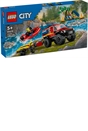 LEGO® City 4x4 Fire Engine with Rescue Boat Toy 60412