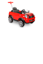 Mini Cooper Push Buggy Red