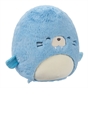 Original Squishmallows Fuzz-A-Mallows 12-Inch Harvey the Blue Walrus