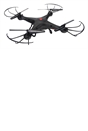 Aerial Quadcopter Drone Black
