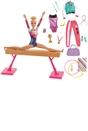Barbie Gymnastics Playset with Doll and Accessories