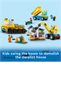 LEGO® City Construction Trucks and Wrecking Ball Crane 60391 (235 Pieces)