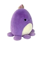 Original Squishmallows Fuzz-A-Mallows 12-Inch Violet the Winking Purple Octopus