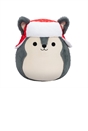 Original Squishmallows Fuzz-A-Mallows 12-Inch Ryan the Grey Husky