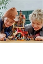 LEGO 75980 Harry Potter Attack on the Burrow Weasley House Set