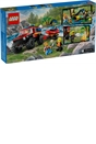 LEGO® City 4x4 Fire Engine with Rescue Boat Toy 60412