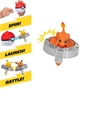 Pokémon Charmander Battle Spinner Pack - Battle Spinner with Poké Ball Spinner Launcher