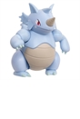 Pokémon Rhydon Battle Feature Figure - 4.5-Inch Rhydon Battle Ready Figure with Horn Attack