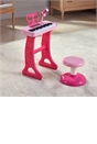 Big Steps Keyboard and Stool Pink