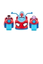 MARVEL Spidey and His Amazing Friends Spidey Team Split Racer - 8.5-Inch Three-in-One Vehicle with Web Darts, Sound Effects, and Phrases