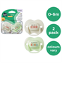 Tommee Tippee Anytime Soothers 0-6m 2 Pack Assortment