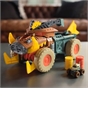 Monster Jam Monster Trucks Mini Jams Playset Megalodon Mad Hog Chomper