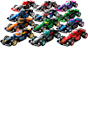 LEGO F1 Collectible Race Cars Building Toy 71049
