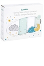 CuddleCo Spring Skies 4 Piece Crib Bedding Set