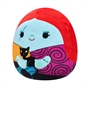 Original Squishmallows The Nightmare Before Christmas 10-Inch Sally Holding Black Cat Plush 