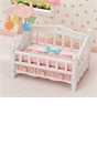 Crib with Mobile