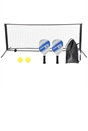 8ft Pickleball Set with Net and Paddles