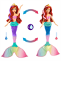 Disney Princess Swim and Splash Ariel Mermaid Doll