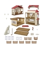 Sylvanian Families Red Roof Country Home Set -Secret Attic Playroom-