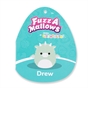 Original Squishmallows Fuzz-A-Mallows 12-Inch Drew the Green Dragon