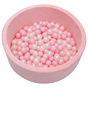 Play Factory Pink Foam Ball Pit with 120 Balls