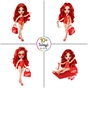 Rainbow High Swim & Style Fashion Doll - Ruby (Red)