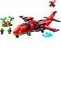 LEGO® City Fire Rescue Plane Building Toy Set 60413