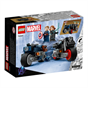 LEGO® Marvel Black Widow & Captain America Motorcycles 76260 (130 Pieces)