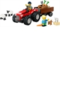 LEGO® City Red Farm Tractor with Trailer & Sheep Toy, Playset for Kids 60461