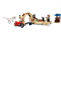 LEGO 76945 Jurassic World Atrociraptor Dinosaur: Bike Chase Toy