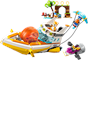 LEGO® Sonic the Hedgehog™ Tails’ Adventure Boat Toy 76997