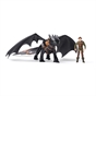 Dreamworks Dragons, How to Train Your Dragon, Toothless & Hiccup, Viking Duo Action Figures, Kids Toys for Boys Ages 4 and up