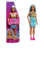 Barbie Fashionista Doll 218 with Blue Hair & Rainbow Top