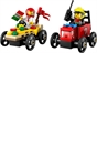 LEGO® City Pizza vs. Fire Truck Race Car Pack Toy Soapbox Racing Set 60458