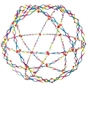 Hoberman Sphere Fidget Toy - Rainbow