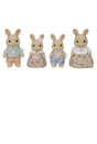 Sylvanian Families Milk Rabbit Family