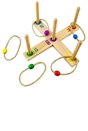 Wooden Garden Ring Toss Game