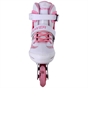 Adjustable Pink Inline LED Skates UK2-4