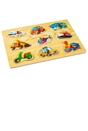 Colourful  Wooden Puzzle Transport