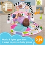 Fisher-Price Glow and Grow Kick & Play Piano Gym Pink