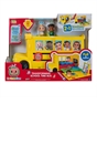 CoComelon Transforming School Time Bus - Lights and Sounds - 3 Favourite Songs - 6 Areas of Play - Removable JJ and Cody Figures - Toys for Kids and Preschoolers 