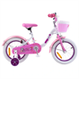 14 Inch Chipmunk Lollipop Bike White/Pink