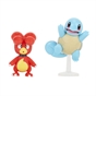 Pokémon Battle Figure 2 Pack - Features 2-Inch Magby and Squirtle Battle Ready Figures