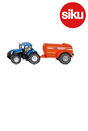 SIKU 1:50 New Holland T7070 Tractor and Abbey Single Axle Vacuum Tanker
