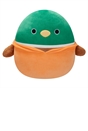 Original Squishmallows 16-Inch Avery Mallard Duck with Pumpkin Costume 