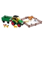 Farm Tractor & Trailer with Animals